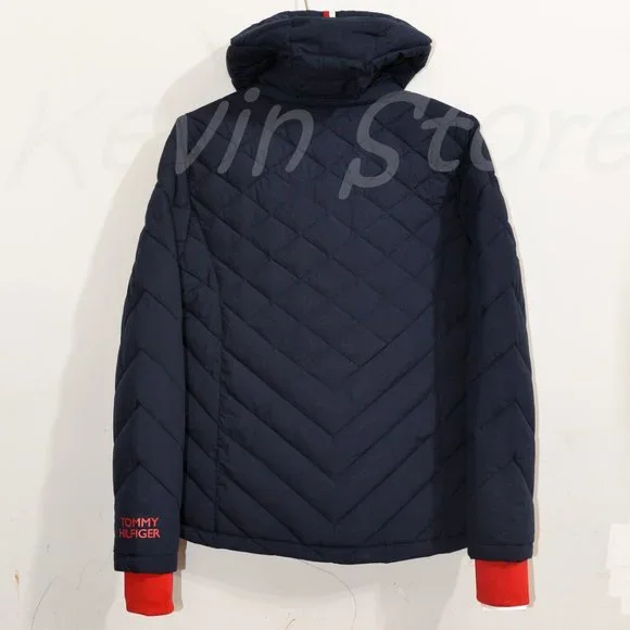 NWT NAVY Tommy Hilfiger Ladies' Packable Jacket - Picture 8 of 12
